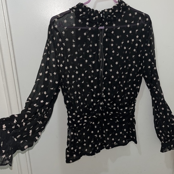 NWT Zara Embroidery Blouse - Picture 6 of 8